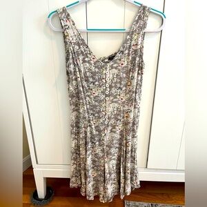 Vintage floral romper